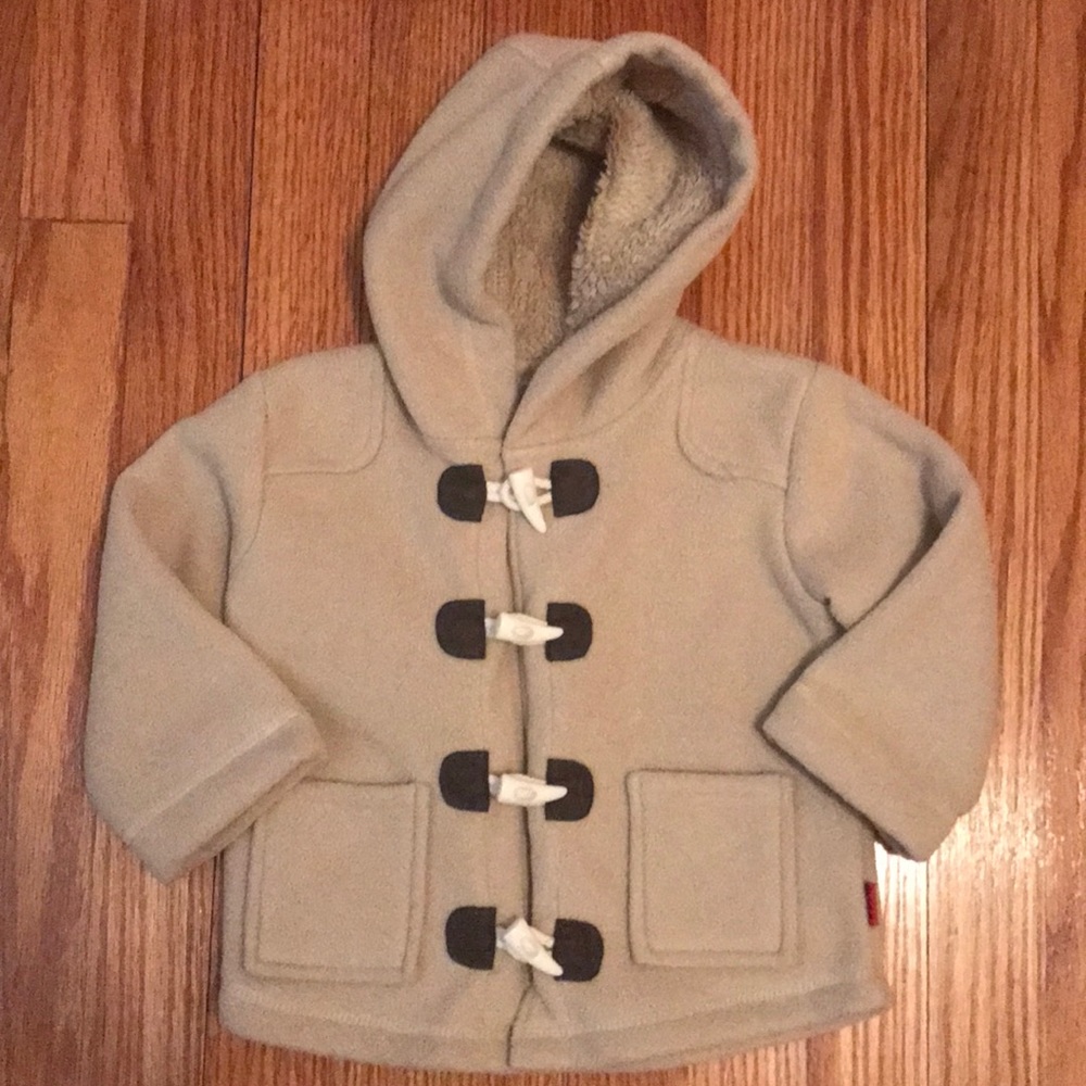 Pumpkin Patch Girls 12-18M Fleece Jacket EUC